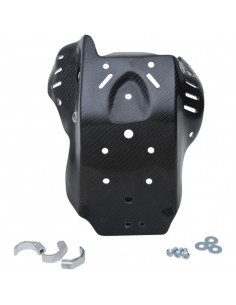 MOOSE RACING MOTORSCHUTZPLATTE CARBN FIB HUSQ
