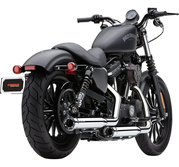 COBRA Endschalldämpfer für Harley Davidson XL 1200 X ABS 2014-2022