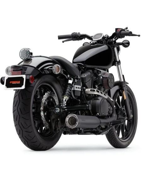 COBRA Endschalldämpfer für YAMAHA XVS 950 C 2014-2019