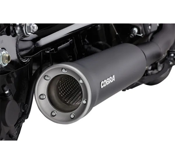 COBRA Endschalldämpfer - Detailansicht