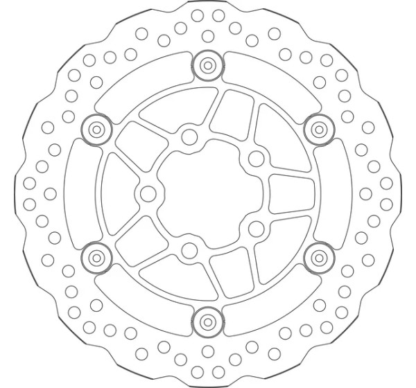SBS Bremsscheiben für KAWASAKI J 300 ABS 2014-2020