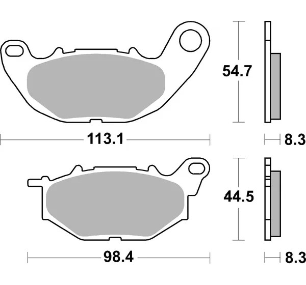 SBS Bremsbeläge & Bremsbacken - Detailansicht