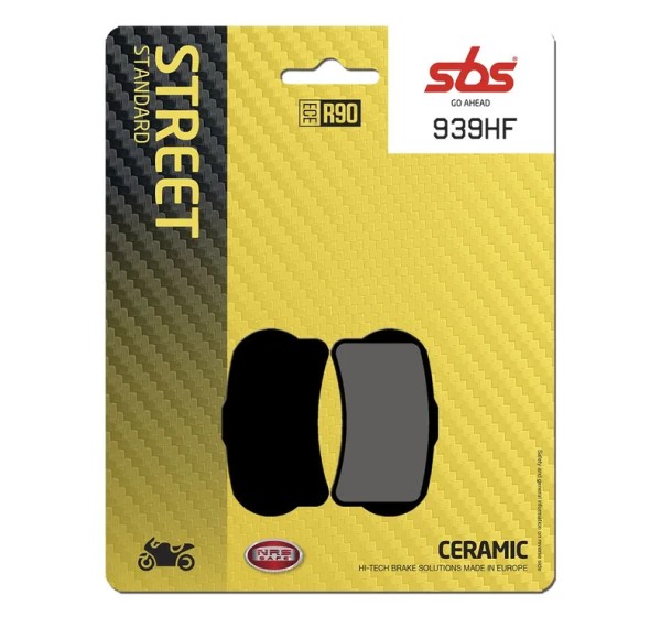 SBS Bremsbeläge & Bremsbacken für HONDA MONTESA COTA 260 4RT 2015-2019