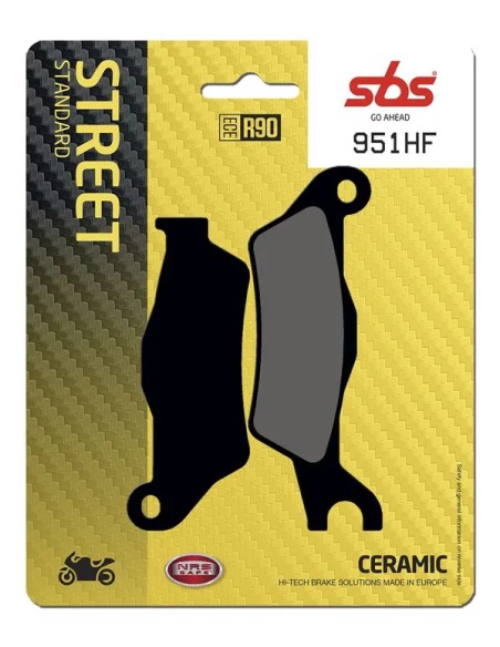 SBS Bremsbeläge & Bremsbacken für SUZUKI GSX-R 125 ABS 2017-2024