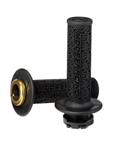 MOOSE RACING GRIFFE LOCK-ON MOOSE SCHWARZ MOOSE RACING GRIFFE LOCK-ON MOOSE SCHWARZ