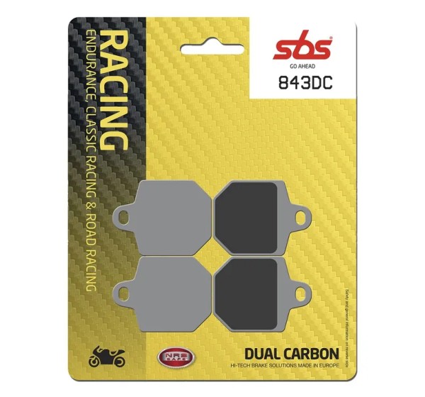 SBS Bremsbeläge & Bremsbacken für HM MOTO CRM-F 450 X 2007-2012