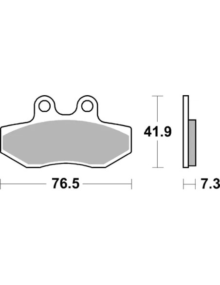 SBS Bremsbeläge & Bremsbacken - Detailansicht