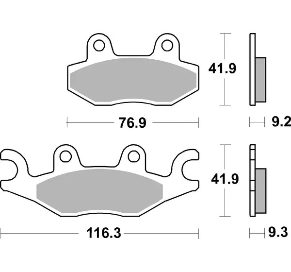 SBS Bremsbeläge & Bremsbacken - Detailansicht