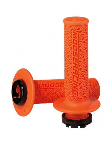 MOOSE RACING GRIFFE LOCK-ON MOOSE ORANGE MOOSE RACING GRIFFE LOCK-ON MOOSE ORANGE