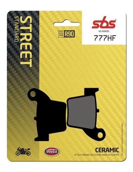 SBS Bremsbeläge & Bremsbacken für MEGELLI SPORT 125 R 2009-2010