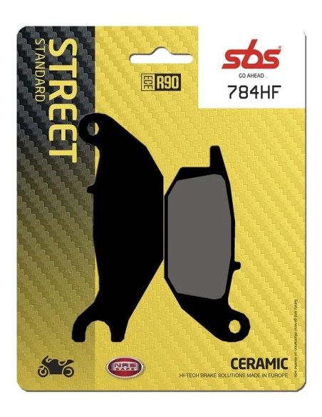 SBS Bremsbeläge & Bremsbacken für HONDA CBR 125 R 2004-2010