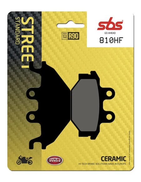 SBS Bremsbeläge & Bremsbacken für KYMCO MAXXER 300 2X4 2006-2015