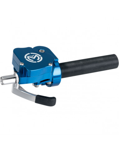 MOOSE RACING DROSSELKLAPPE DUAL GASSER BLAU