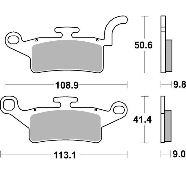 SBS Bremsbeläge & Bremsbacken - Detailansicht