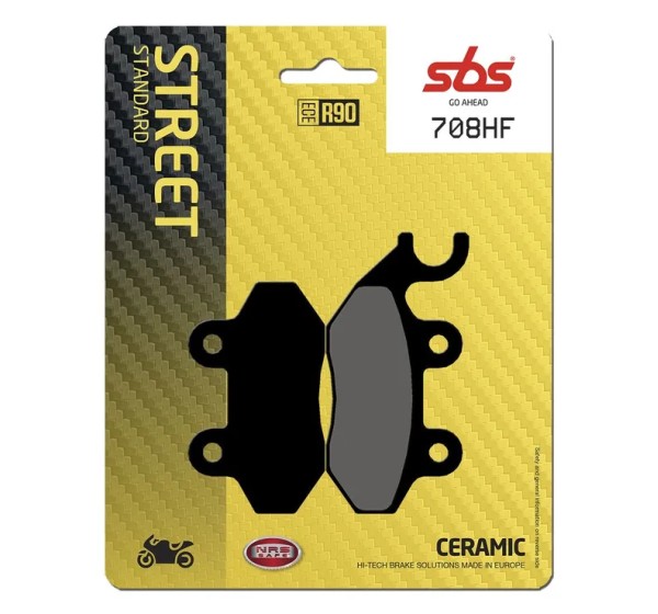 SBS Bremsbeläge & Bremsbacken für ZERO MX ZF2 2010-2011