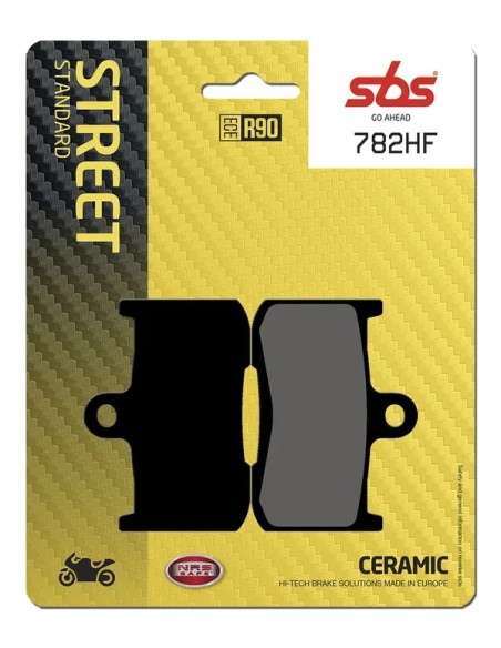 SBS Bremsbeläge & Bremsbacken für TRIUMPH TIGER 1050 ABS 2007-2019