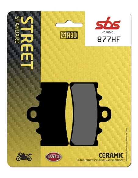 SBS Bremsbeläge & Bremsbacken für KTM DUKE 390 ABS 2013-2023