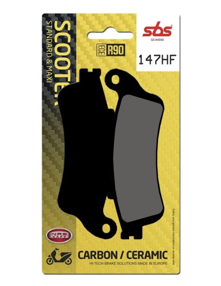 SBS Bremsbeläge & Bremsbacken für HONDA FES 125 1998-2006