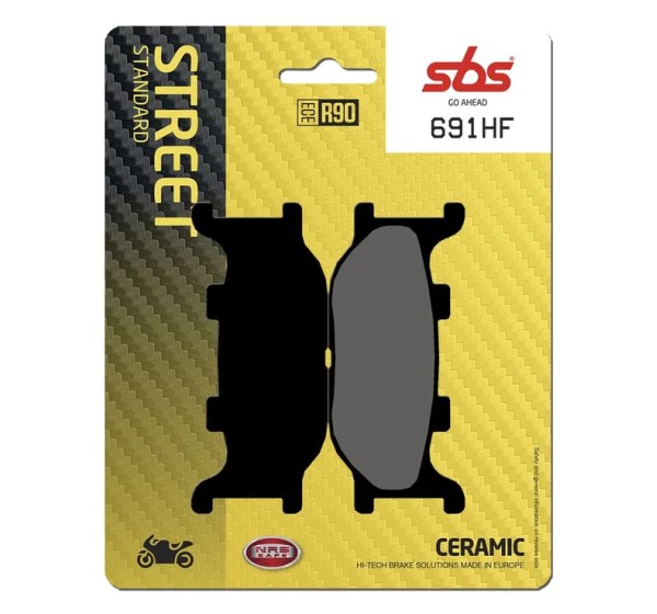 SBS Bremsbeläge & Bremsbacken für YAMAHA XV 250 2008-2022
