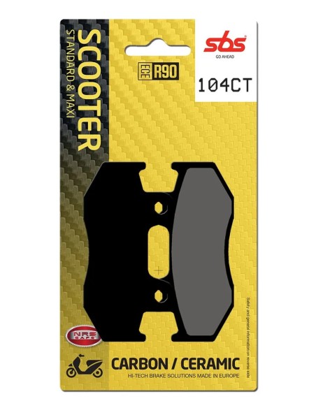 SBS Bremsbeläge & Bremsbacken für PGO TR3 50 2004-2013