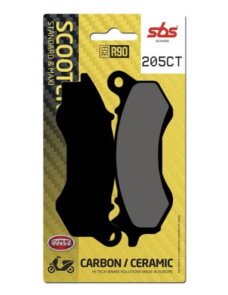 SBS Bremsbeläge & Bremsbacken für HONDA PCX 125 2010-2017