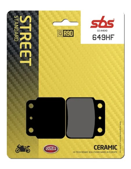 SBS Bremsbeläge & Bremsbacken für SUZUKI LT-Z 400 2X4 2003-2018