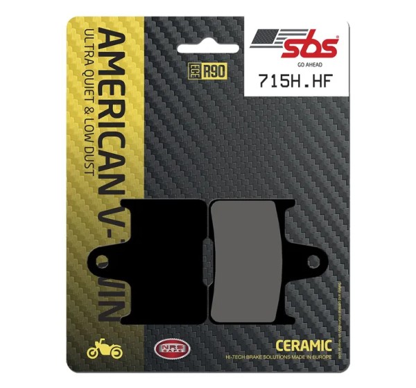 SBS Bremsbeläge & Bremsbacken für Harley Davidson XL 1200 X ABS 2014-2022