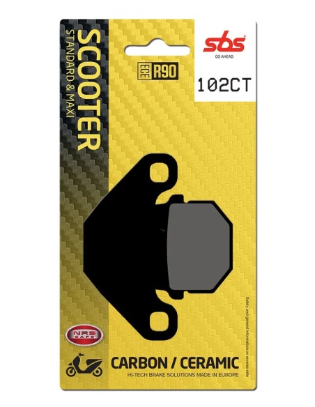 SBS Bremsbeläge & Bremsbacken für PEUGEOT KISBEE 50 4T 2010-2017