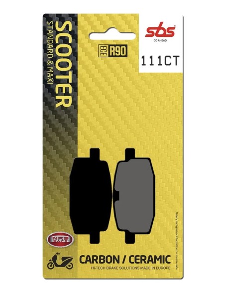 SBS Bremsbeläge & Bremsbacken für YAMAHA YW 50 2002-2011
