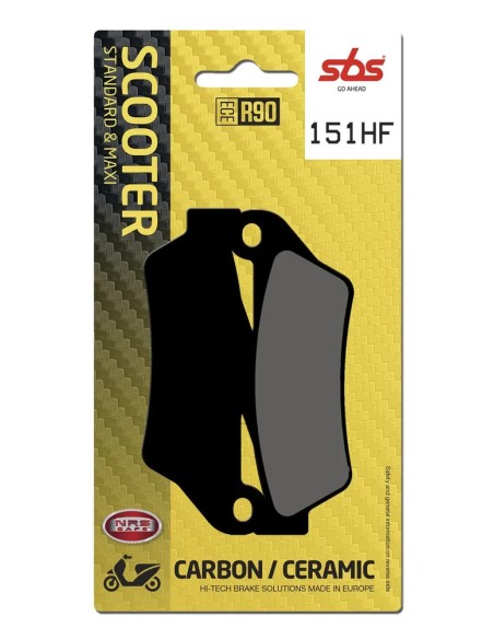 SBS Bremsbeläge & Bremsbacken für GILERA NEXUS 500 2004-2012