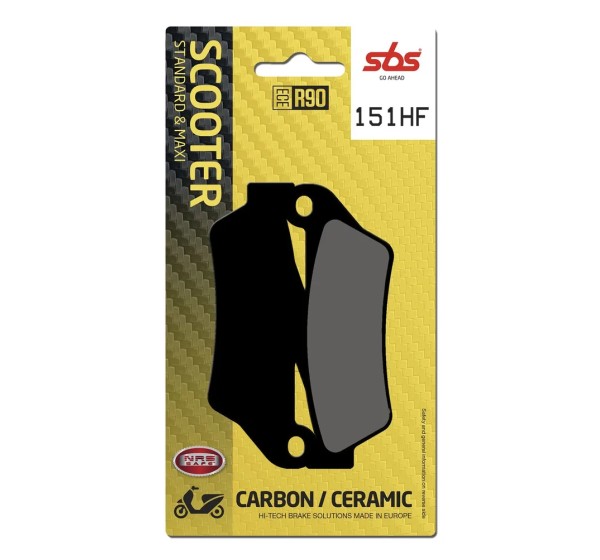 SBS Bremsbeläge & Bremsbacken für GILERA NEXUS 500 2004-2012