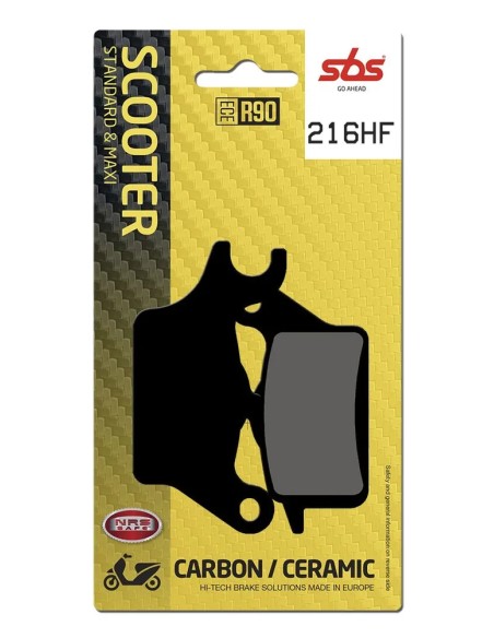 SBS Bremsbeläge & Bremsbacken für HONDA AFS 110 2012-2016