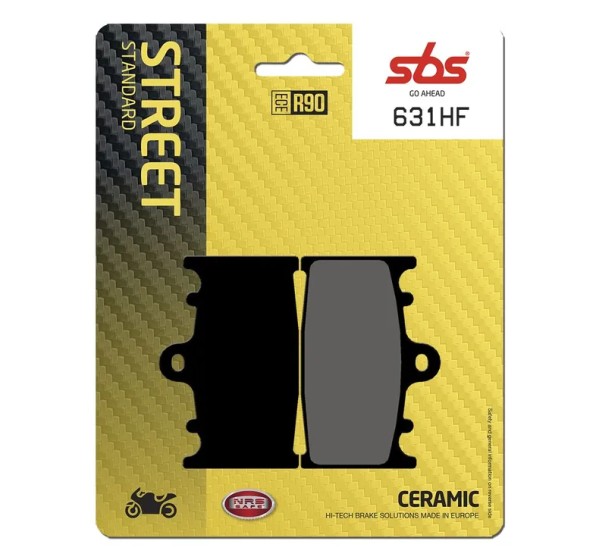 SBS Bremsbeläge & Bremsbacken für KAWASAKI ZZR 600 1990-2007