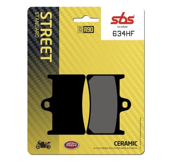 SBS Bremsbeläge & Bremsbacken für YAMAHA YZF-R6 600 ab 1999
