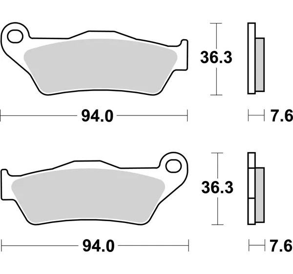 SBS Bremsbeläge & Bremsbacken - Detailansicht