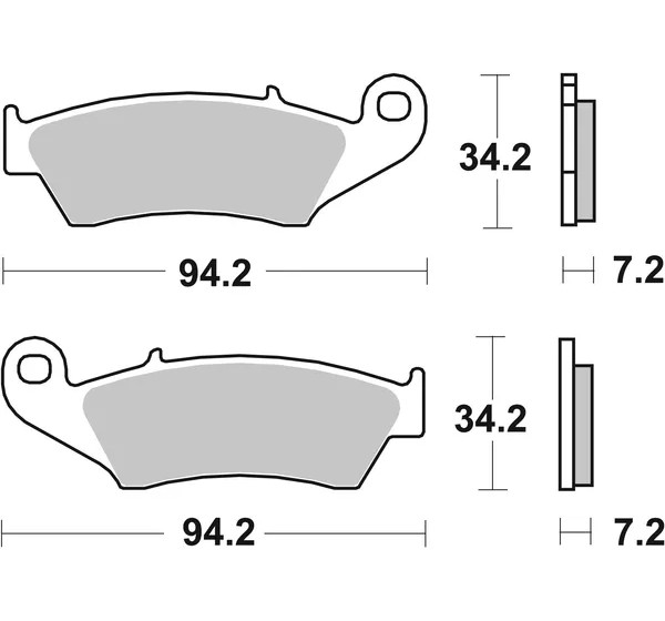SBS Bremsbeläge & Bremsbacken - Detailansicht