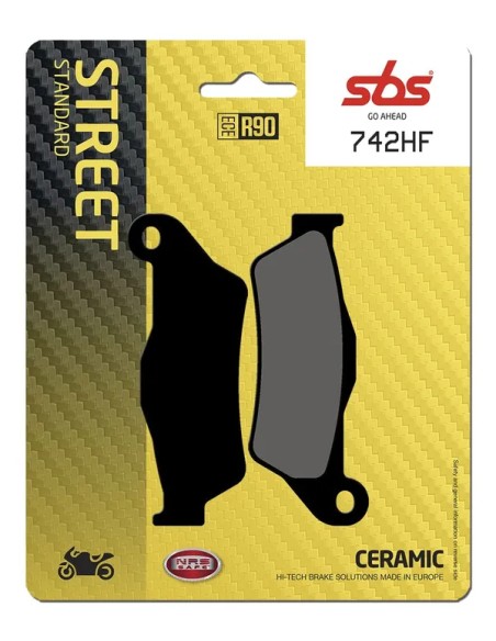 SBS Bremsbeläge & Bremsbacken für BMW R 1200 GS 2004-2012