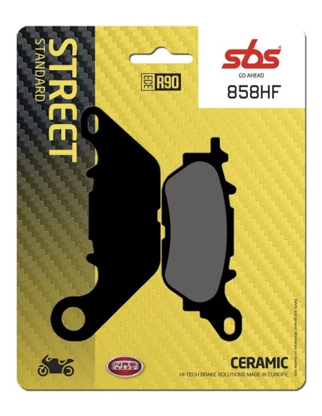 SBS Bremsbeläge & Bremsbacken für YAMAHA YBR 125 2008-2016