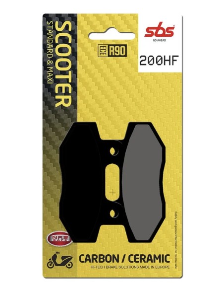 SBS Bremsbeläge & Bremsbacken für PEUGEOT SPEEDFIGHT III 50 LC 2010-2015