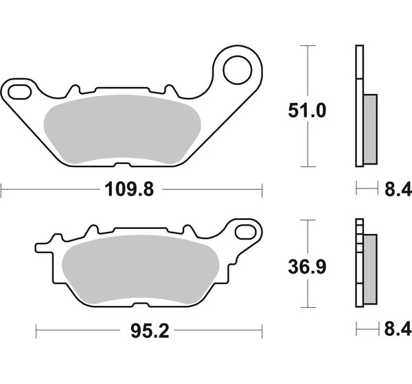 SBS Bremsbeläge & Bremsbacken - Detailansicht