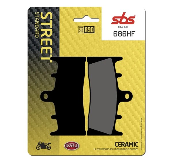 SBS Bremsbeläge & Bremsbacken für SUZUKI GSX 1300 R 1999-2007