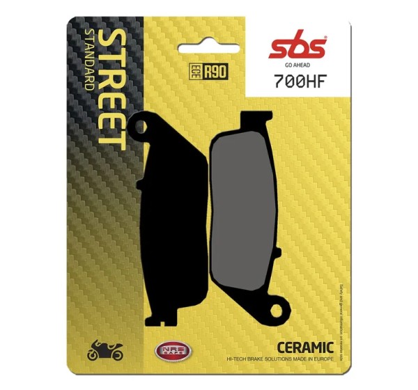 SBS Bremsbeläge & Bremsbacken für HONDA VT 750 C2B 2010-2018