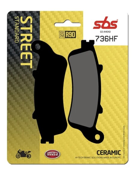 SBS Bremsbeläge & Bremsbacken für HONDA XL 1000 V 1999-2012