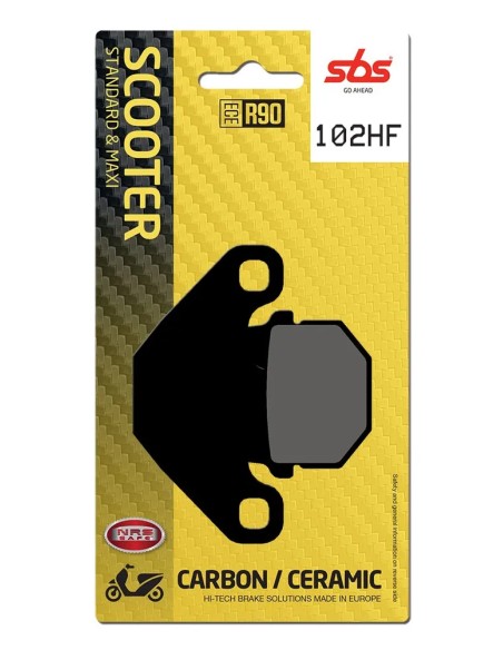 SBS Bremsbeläge & Bremsbacken für PEUGEOT KISBEE 50 4T 2010-2017