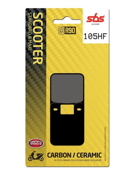 SBS Bremsbeläge & Bremsbacken für DERBI SENDA 50 R 1995-2009