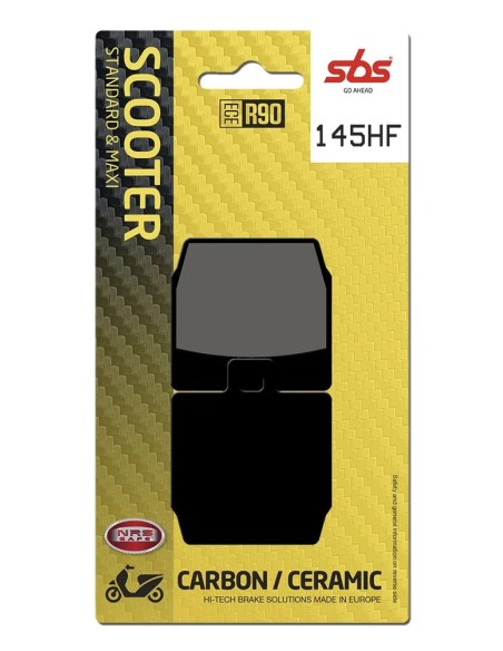 SBS Bremsbeläge & Bremsbacken für MBK NITRO 50 1997-2010
