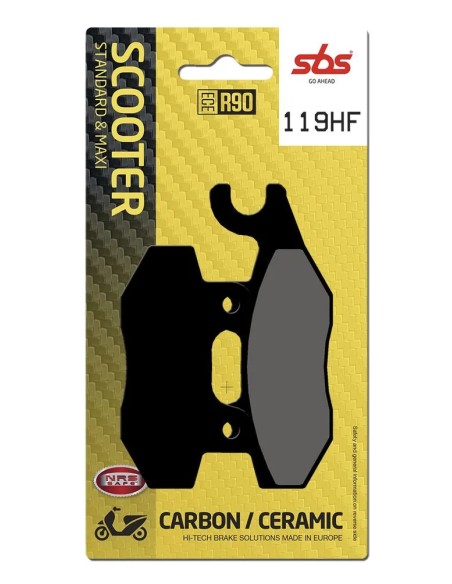 SBS Bremsbeläge & Bremsbacken für KEEWAY SPEED 125 2006-2012