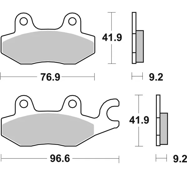 SBS Bremsbeläge & Bremsbacken - Detailansicht