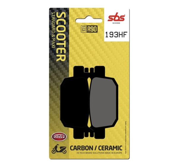 SBS Bremsbeläge & Bremsbacken für HONDA SH 300 I ABS 2008-2019