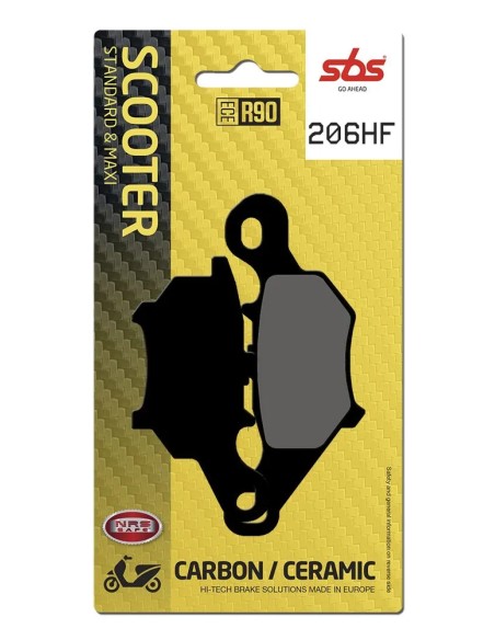 SBS Bremsbeläge & Bremsbacken für YAMAHA YW 50 F 2012-2017